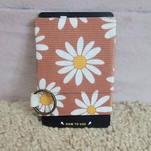 Floral Pattern Elastic Thread Wallet